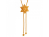 Pretty and Delicate 22k Gold Flower Motif Jewellery for Women