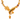 Spellbinding 22K Gold Necklace with Floral & Meenakari detailing