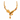 22k Gold Dazzling Jewellery Set Statement Piece