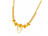 Fancy Lightweight Gold Necklace