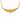 Modern Leaf Motif Gold Necklace 