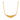 22k Gold Minimal Statement Necklace and Earrings set with Geometric Design