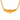 Statement floral gold neckpiece 
