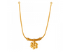 22K Chic Floral Gold Necklace 