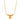 22K Chic Floral Gold Necklace 