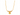 22K Chic Floral Gold Necklace 