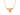 22K Chic Floral Gold Necklace 