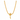 22K Butterfly jali work gold necklace