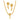 Dainty Butterfly Designer Lightweight 22k Gold Jewellery Set