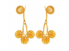 Exquisitely designed 22K Gold Drop Earrings