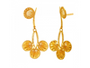 Exquisitely designed 22K Gold Drop Earrings