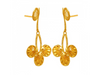 Exquisitely designed 22K Gold Drop Earrings