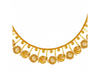 22K Enticing Sleek Gold Necklace