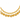 22K Enticing Sleek Gold Necklace