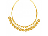 22K Enticing Sleek Gold Necklace