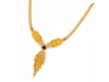 22K Dazzling Shell and Gold Necklace