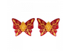 Butterfly shaped 22K Gold Stud Pola Earrings