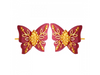 Butterfly shaped 22K Gold Stud Pola Earrings