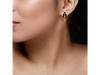 Tear Drop Shape Pola Earrings Adorned With 22K Gold