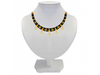 Beautiful 22K Gold Black Pola Jewellery Set adorned With A Drop Detail