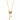 22K Butterfly Hope Pendant Gold Neckpiece 