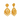 Intricately Designed 22K Gold Jhumka Style Earrings