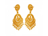 Intricately Designed 22K Gold Jhumka Style Earrings