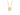 22K Interlooped Heart shaped Gold Chain Pendant