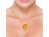 Intricately designed 22K Gold Chain Pendant