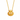 Kalash shaped 22K Gold Chain Pendant with Heart Detailing