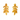 Gorgeous 22K Gold Earrings Adorned With Leafy Details