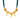 22K Simple outlined pendant 
