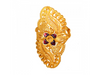 Delightful Gold Meenakari Ring