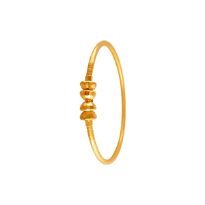 22KT Yellow Gold Loha Bangle For Women