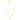 22KT (916) Yellow Gold Elegant Openwork Flower Necklace with Drop Pendant and Beads