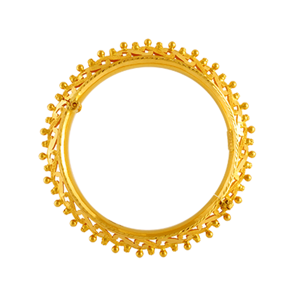 22KT Yellow Gold Bangle for Women
