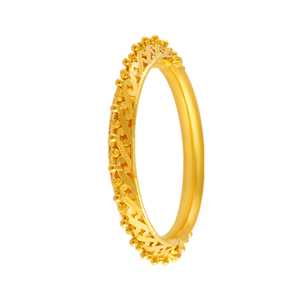 22KT Yellow Gold Bangle for Women