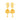 22KT (916) Yellow Gold Square Top Jhumka Gold Earrings