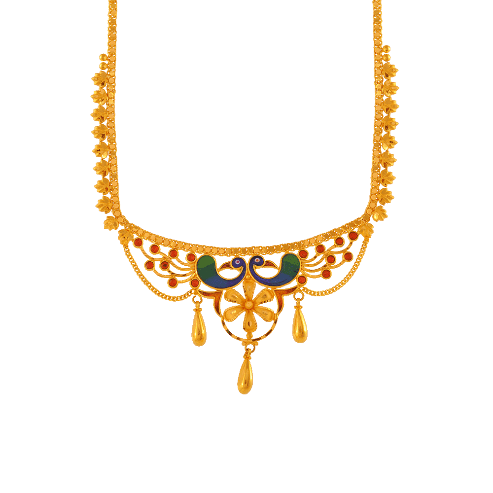 PCBINA Necklace - Gold Colour main image 1
