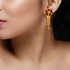 22KT Yellow Gold Jhumki Earrings for Women