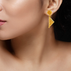 22KT Yellow Gold Jhumki Earrings for Women