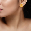 22KT Yellow Gold Stud Earrings for Women