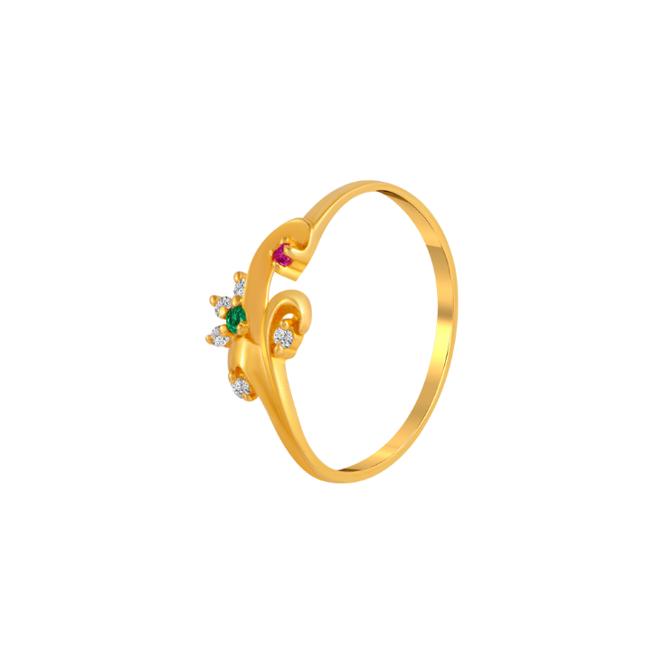 22K Engagement Gold Ring Design For Your Special Day