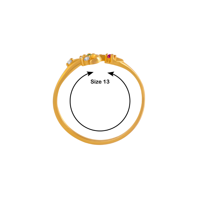 22K Engagement Gold Ring Design For Your Special Day
