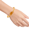 Phlox Petal Gold Bangle