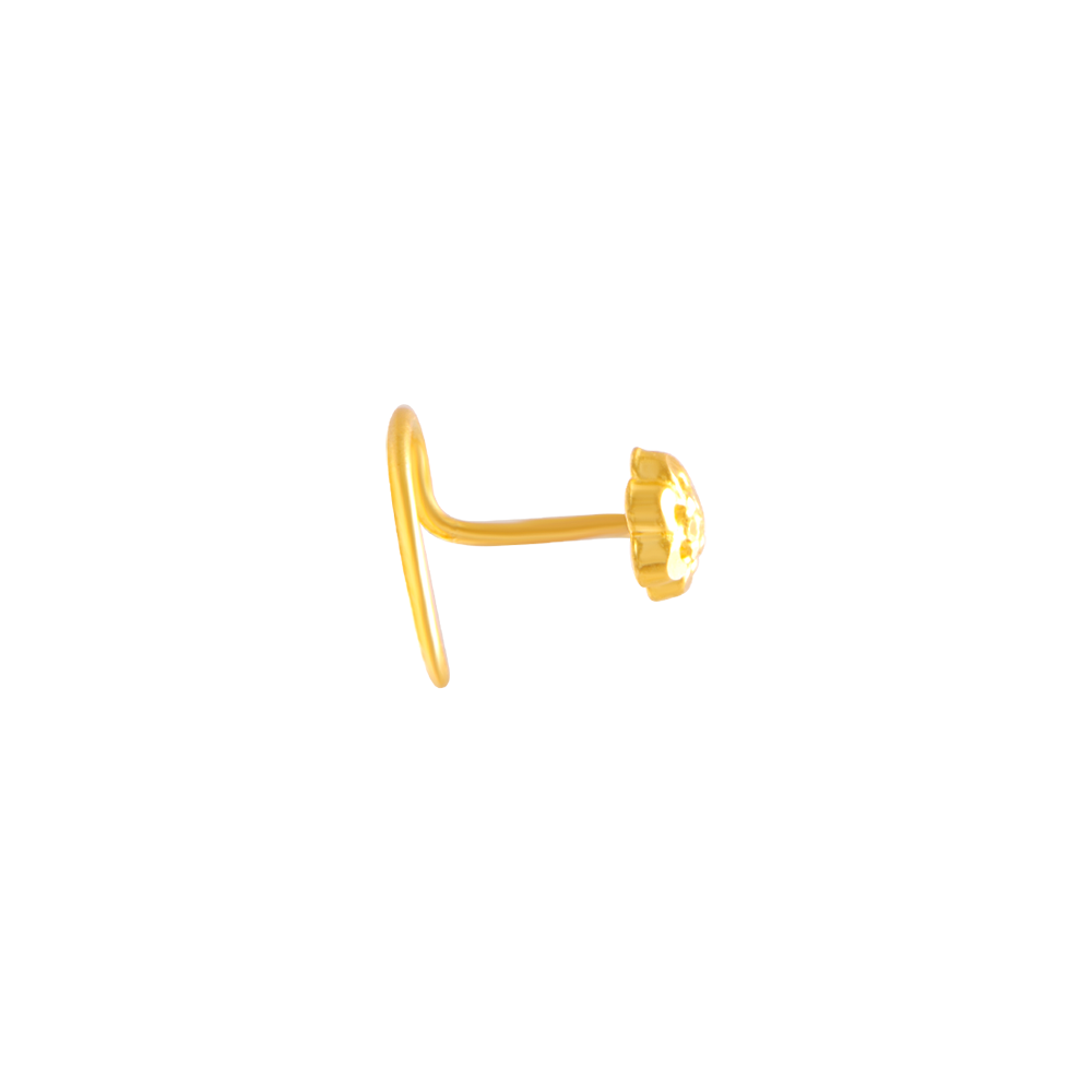 22KT (916) Yellow Gold Nose Ring