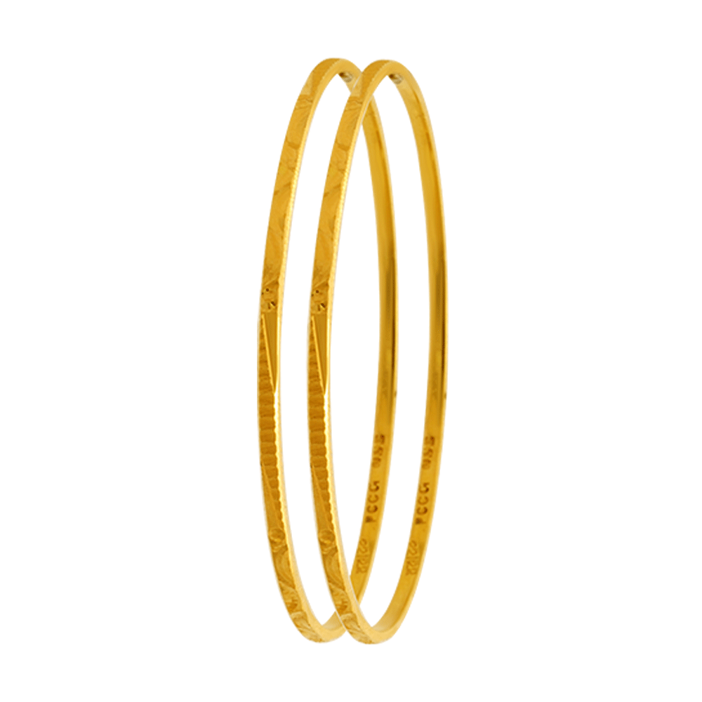 Gold churi design Bridal gold bangles online |PC Chandra –