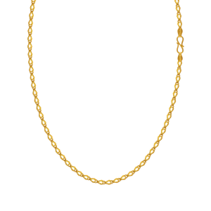 22KT 916 Yellow Gold Chain For Women P.C. Chandra Jewellers