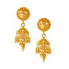 22KT Yellow Gold Jhumki Earrings for Women