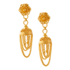 22KT Yellow Gold Jhumki Earrings for Women